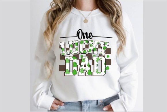 Download One Lucky Dad St. Patrick's Day Design - St. patrick's Collection