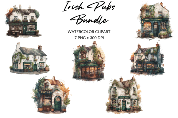 Download St. Patrick's Irish Pubs Bundle - St. patrick's Collection