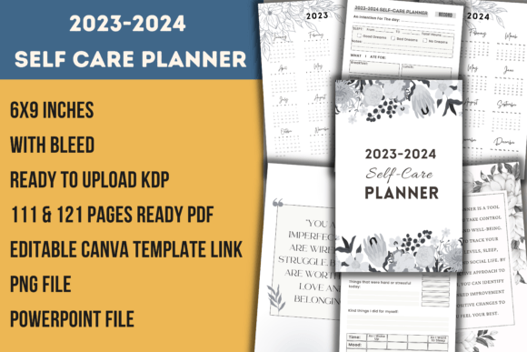 Download 2023-2024 Self Care Planner - 2024 Collection