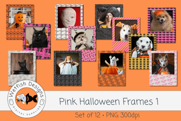 Download 2024 Pink Halloween Frames 1 - 2024 Collection