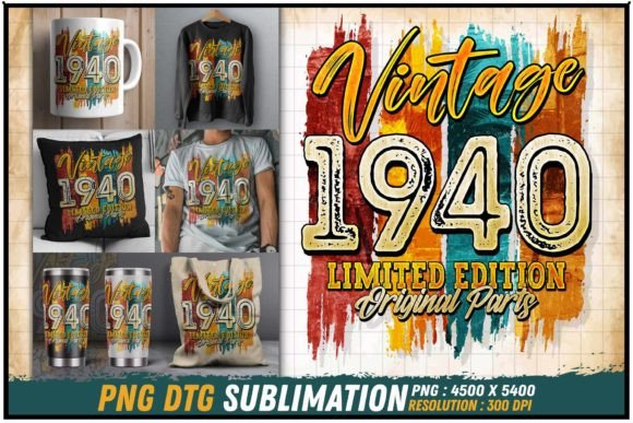 Download Vintage 1940 Limited Edition Original - Premium Resources